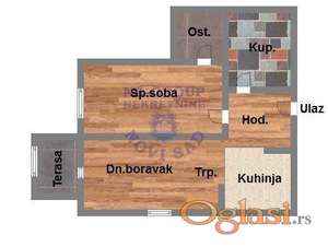 Odličan jednoiposoban u izgradnji, pouzdan investitor! Rok izgradnje mart 2026.