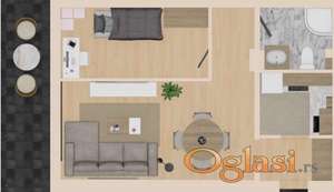 TOP PONUDA, S.KAMENICA, JEDNOIPOSOBAN STAN