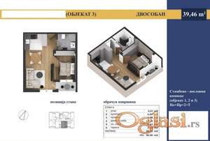 Odličan dvosoban stan! Sa pdv-om!