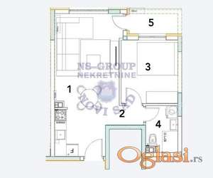 Na prodaju dvosoban stan u izgradnji u Vrdniku!