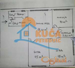 Na prodaju stan 75m2 u samom centru