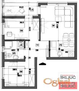 ADICE, 43m2, Dvoiposoban, Novogradnja