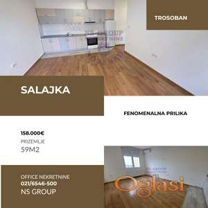 Trosoban stan na Salajci - 59m2 !