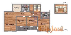 Odličan četvorosoban duplex u izgradnji