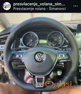 Presvlačenje volana golf 7