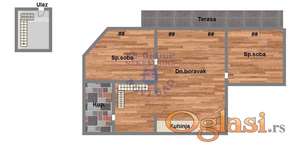 Odličan stan u izgradnji sa rokom useljenja maj 2026.godine.