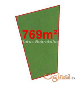 Futog-Uknjižen Građevinski Plac 770 m2 bliže Veterniku na Top Lokaciji-065/385 8880