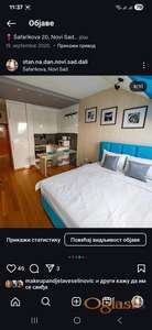 Kvadratura - 27 m2 Garsonjera Namešten, Novi Sad, Centar