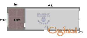 Garaza u izgradnji na Klisi 23m2