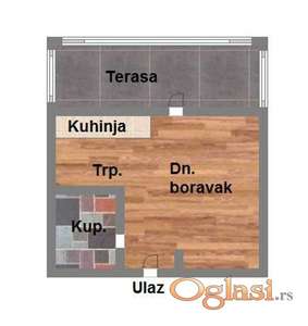 530498-Dvosoban-42m2-Bulevar patrijarha Pavla