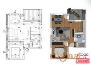 ADICE, 48m2, Dvosoban sa pdv