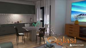 Veternik, izgradnja, dvoiposoban stan. 59m2. 