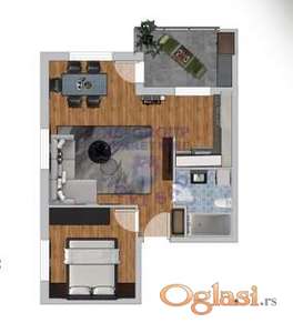 Izgradnja dvosoban 47m2