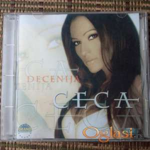 Ceca - Decenija CD Original + Poklon Kaseta Decenija