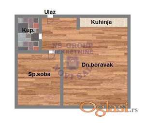 Dvosoban stan u izgradnji na Telepu