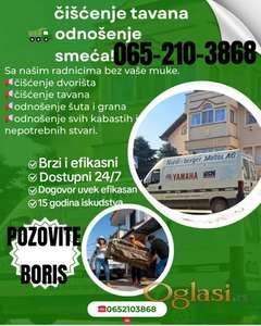 Čišćenje podruma i tavana Boris