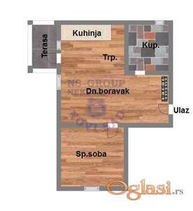 Dvosoban - Veternička rampa - 40m2