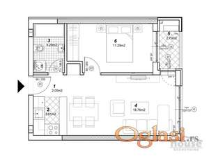 STAN - NOVI SAD - TELEP - 41m2 - 97890 evra