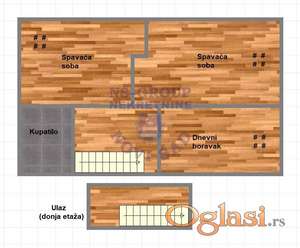 Trosoban - 59m2 - PDV