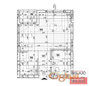 DETELINARA, 29m2, Jednosoban sa pdv