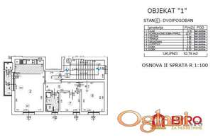 DVOIPOSOBAN STAN ŠIRI CENTAR