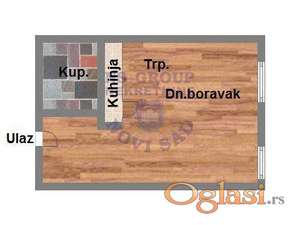 Garsonjera u izgradnji - Telep