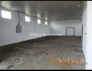 Klisa-Hala 250 m2+50 m2 kancelarija - Zakup 1500e-065/385 8880