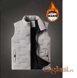 Men's Solid Color Sleeveless Vest - 3 boje