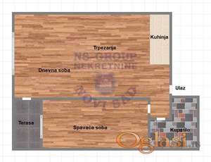 Dvosoban stan na mirnij lokaciji! Kontakt:0691899433