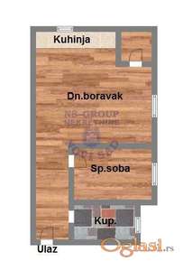 Dvosoban stan u izgradnji - Salajka