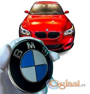 BMW znak 82 mm ALU originalni reljefni