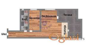 Odličan dvosoban stan u izgradnji! 46m2