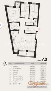 Podbara-direktna prodaja-Četvorosoban stan 71 m2 na poželjnoj top lokaciji-mogućnost povrata PDV-a-065/385 8880