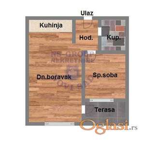 Trosoban stan od 42m2 na Telepu-izgradnja!