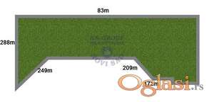 Uknjižen plac u Novim Ledincima.