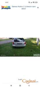 Daewoo Nubira 1 1.6 benzin 16v razni delovi
