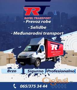Trasport robe, selidbe, prevoz