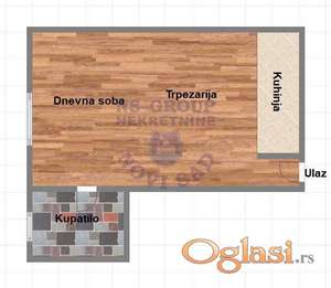 Prodaje se stan na Klisi 22m2