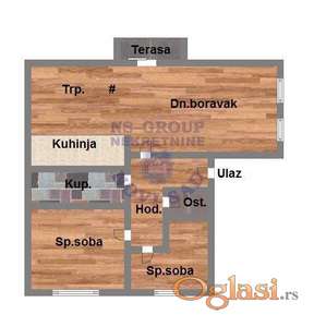 Odlican dvoiposoban stan na Petrovaradinu