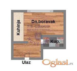 Garsonjera na Adicama, 20m2