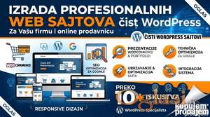 Izrada, održavanje i popravka WordPress/WooCommerce sajtova
