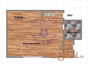 Prodaje se stan na Adicama 24m2