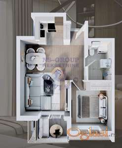 Komforan dvosoban stan!