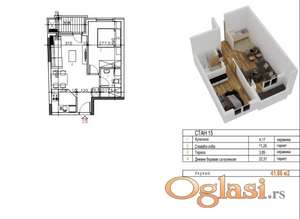 ~~~ Idealan raspored, dvosoban, CENTAR ~~~