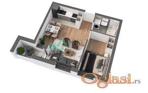 Novi Sad, Bulevar Evrope - Odličan stan na atraktivnoj lokaciji - kvalitetna granja 