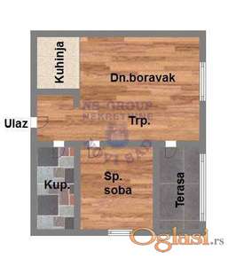 U ponudi dvosoban stan u izgradnji