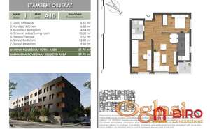Novogradnja na Telepu-60m2-176.450e