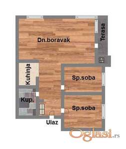 Povoljno! - Trosoban 59m2 - samo 1540e/m2 - Klisa -