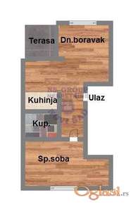 41m2 dvosoban sa PDV-om!