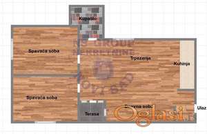 Dvoiposoban stan na Miseluku,58m2